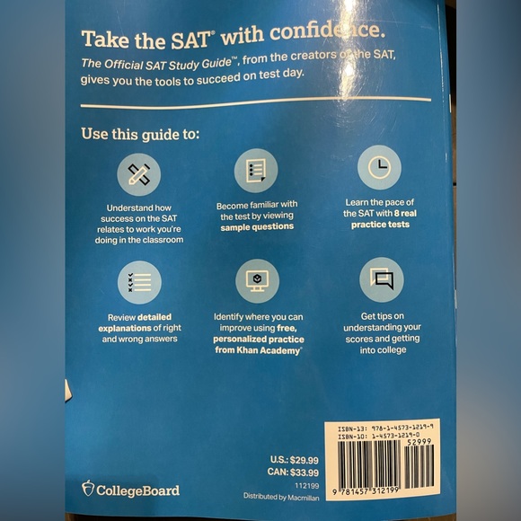 The College Board Official SAT Study Guide Edition-Study Guide Edition - Picture 5 of 8